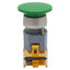 Used EAO 704.900.1 Green Momentary Push Button Switch, ø22mm, 1NO, 10A 600VAC Max