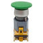 Used EAO 704.900.5 Green Momentary Push Button Switch, ø22mm, 1NC/1NO, 10A 500VAC Max