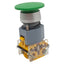 Used EAO 704.900.5 Green Momentary Push Button Switch, ø22mm, 1NC/1NO, 10A 500VAC Max