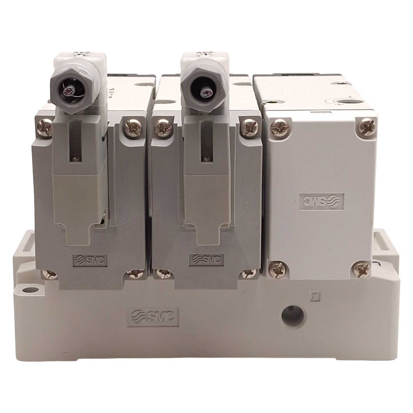 Used SMC VP744-5DZ1-04N-M-X555 Residual Pressure Relief Valve 0.7MPa 1/2in NPT, 24VDC