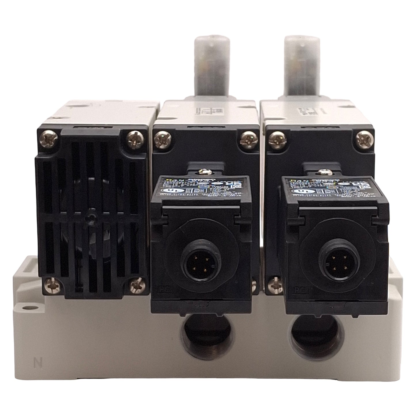 Used SMC VP744-5DZ1-04N-M-X555 Residual Pressure Relief Valve 0.7MPa 1/2in NPT, 24VDC