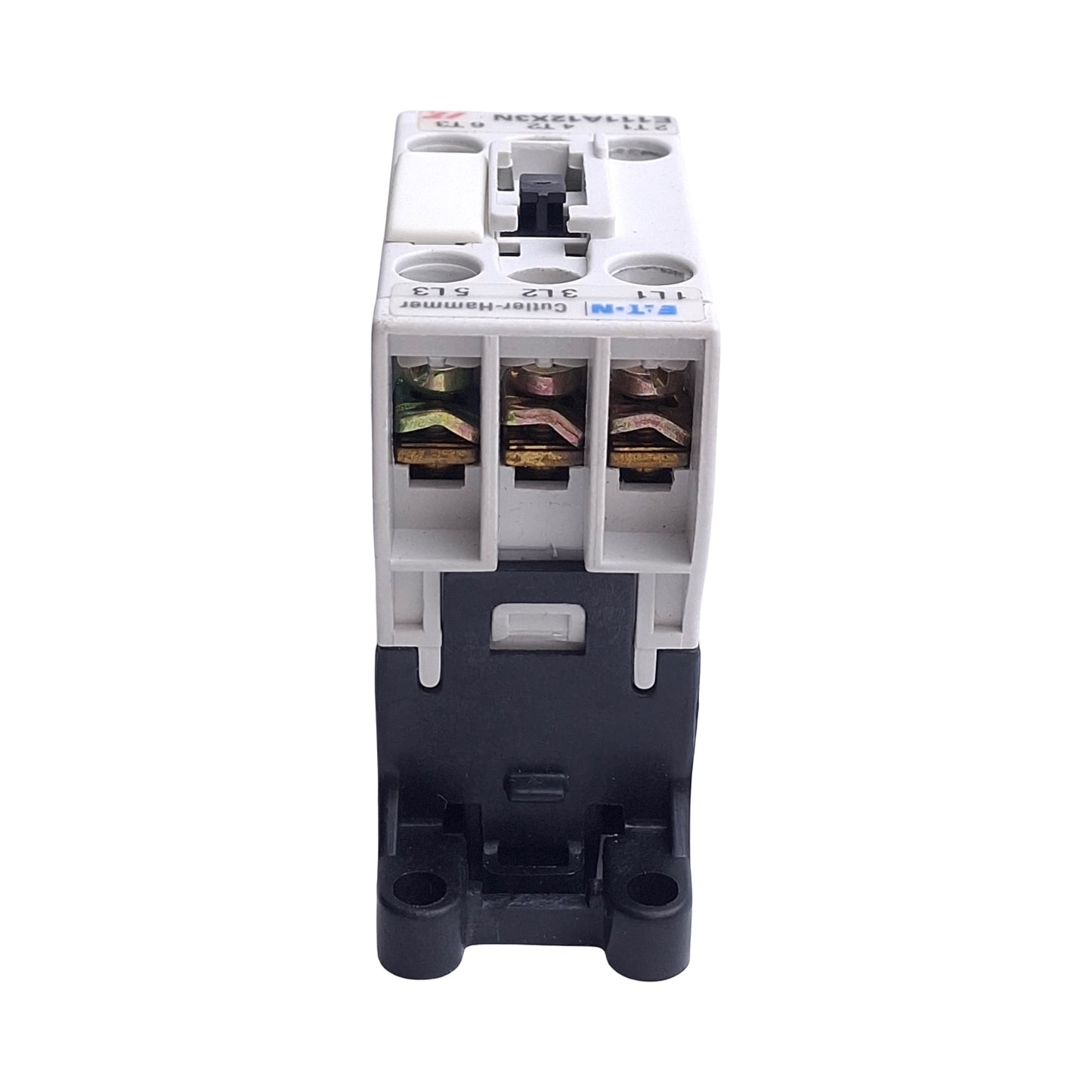 Used Eaton Cutler Hammer E111A12X3N Motor Control Contactor 12A 600VAC, 24VDC Coil