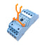 New Releco S4-B Relay Socket, 14-Pin, 380VAC 10A Max, DIN Rail Mount