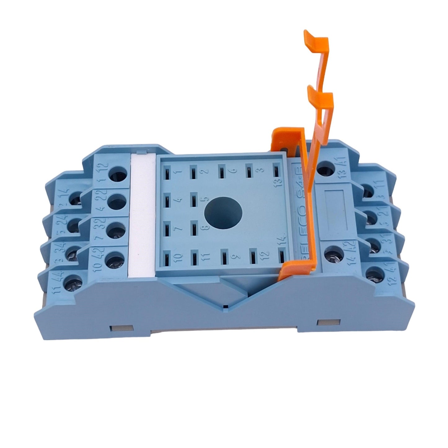 New Releco S4-B Relay Socket, 14-Pin, 380VAC 10A Max, DIN Rail Mount