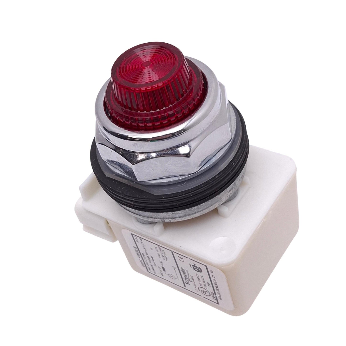 New Schneider Electric 9001KP36LRR31 Red Pilot Light, ø30mm, 48VAC/DC Lamp