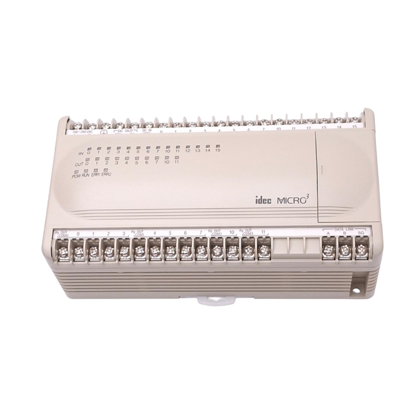 Used IDEC FC2A-C24A1 Logic Control Unit, 24-Point, 24VDC Sink/Source In, 100-240VAC