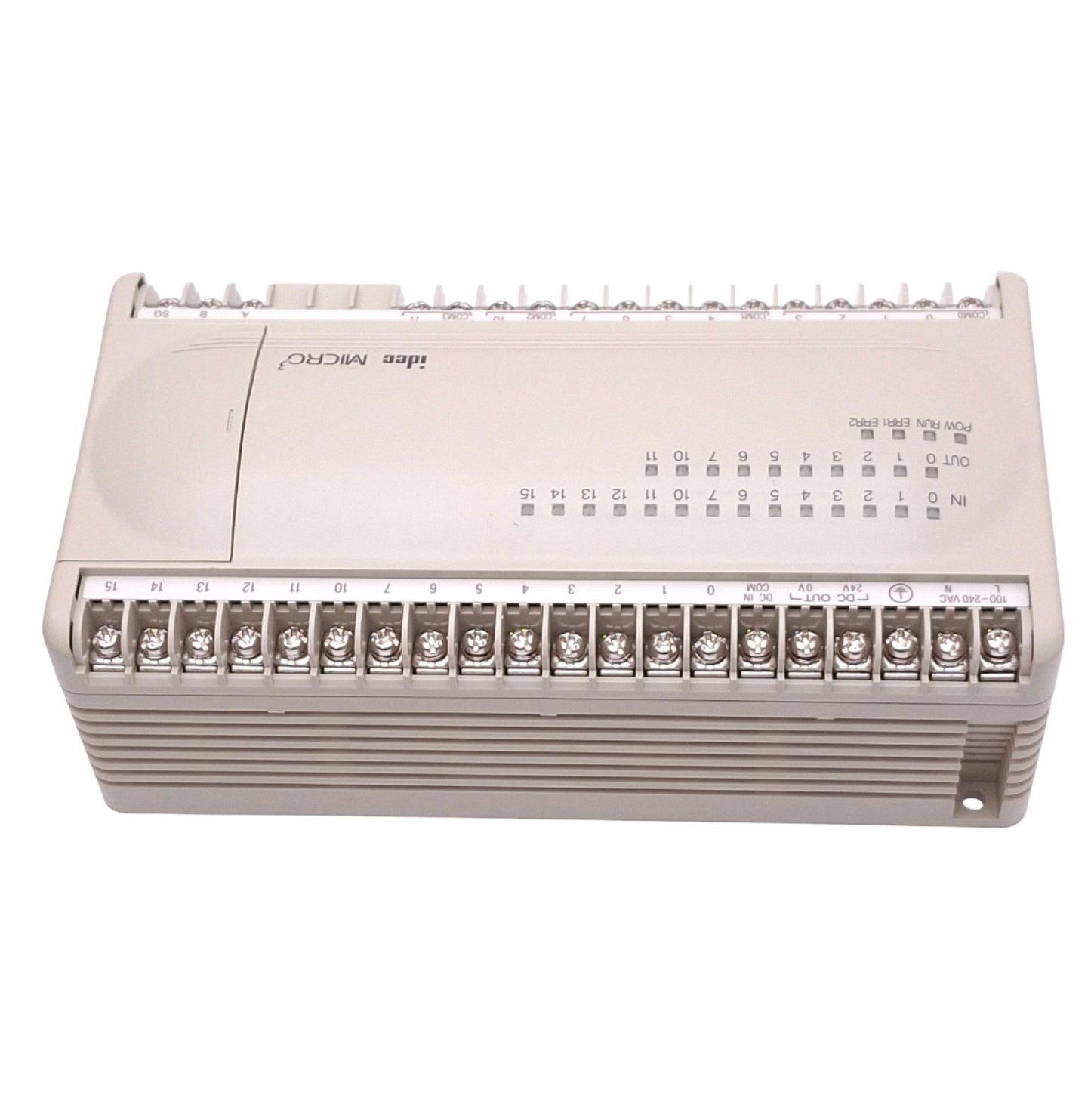 Used IDEC FC2A-C24A1 Logic Control Unit, 24-Point, 24VDC Sink/Source In, 100-240VAC
