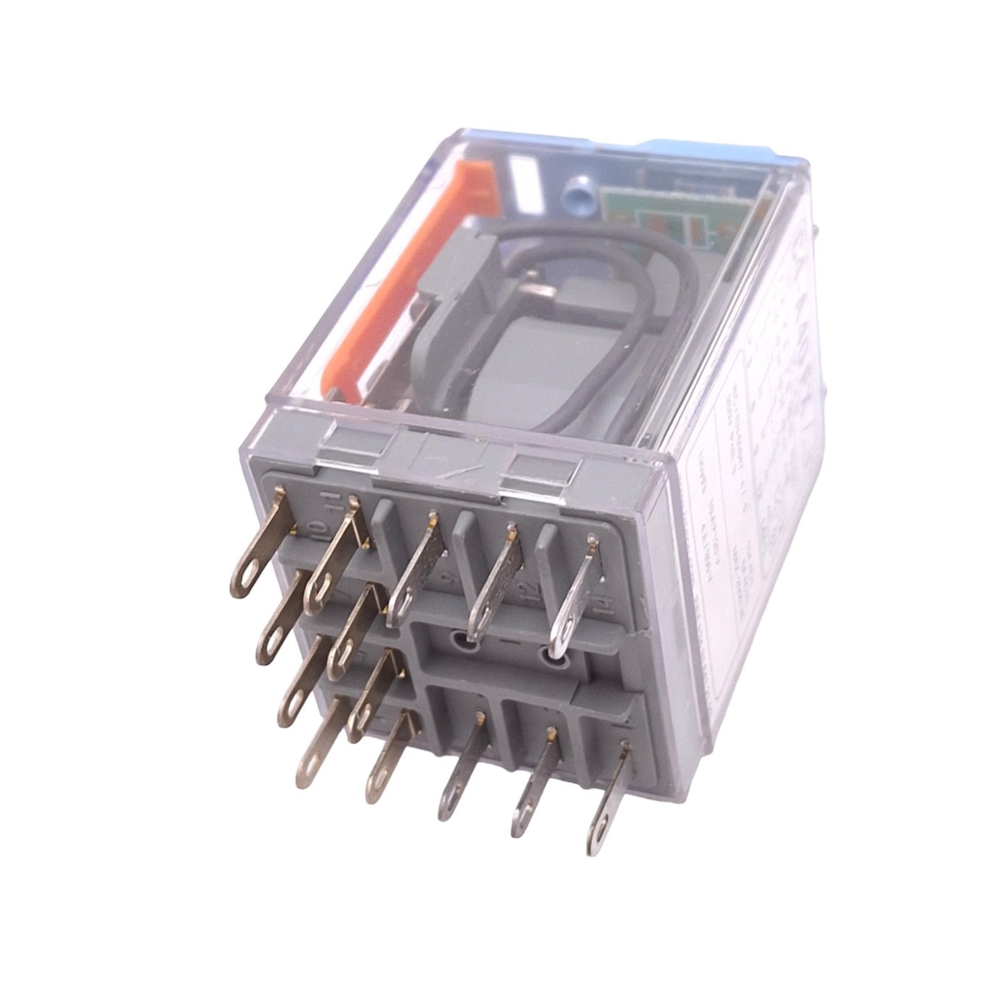 New Releco C4-A40FX/DC24V Plug-In Relay, 14-Pin, 4PDT, 10A Max, 24VDC Coil