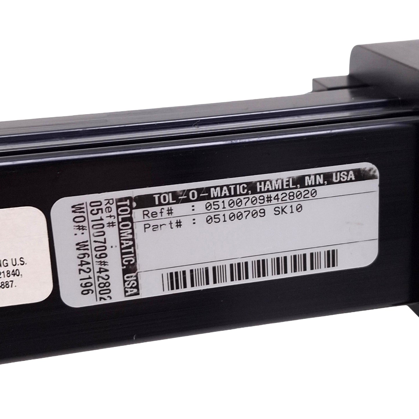 Used Tol-O-Matic 05100709 SK10 Axidyne Rodless Linear Slide Idler, 10in Stroke