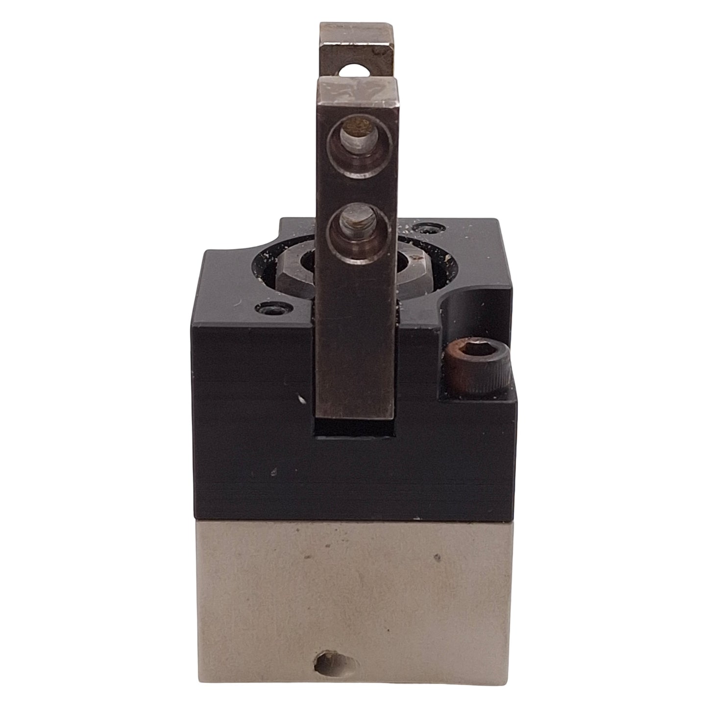 Used Compact SG112-1 Angular Gripper, ø1-1/8in Bore, 2-Jaw, 1in Length, 1/8in NPT