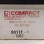 Used Compact SG112-1 Angular Gripper, ø1-1/8in Bore, 2-Jaw, 1in Length, 1/8in NPT