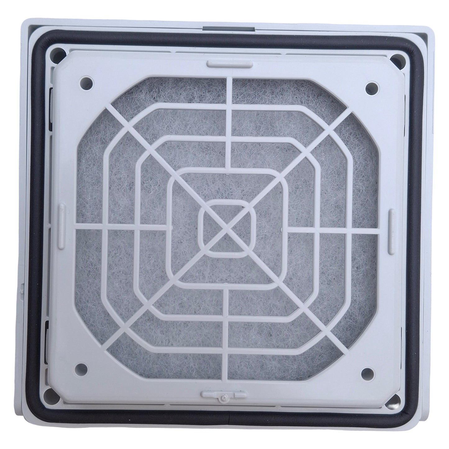 Used Hoffman HG0400404 nVent Fan Exhaust Grille w/ Filter, 4" x 4", NEMA 12