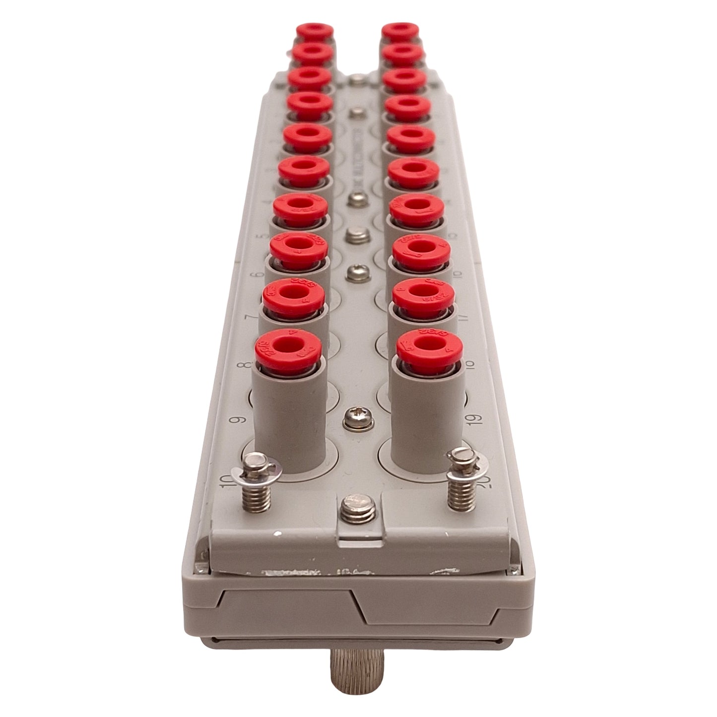 Used SMC KDM20-03 Pneumatic Multiconnector, 20-Port, ø5/32in One-touch, -100kPa~1MPa