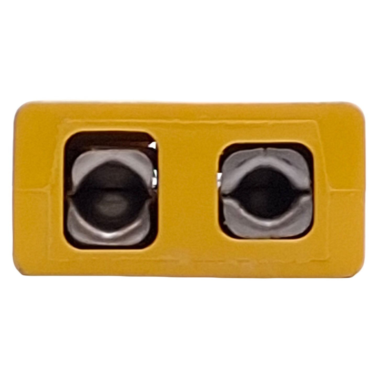Used Lot of 6 Dayton 36GL04 Yellow Female Jack For Type K Thermocouple, 2-Pin