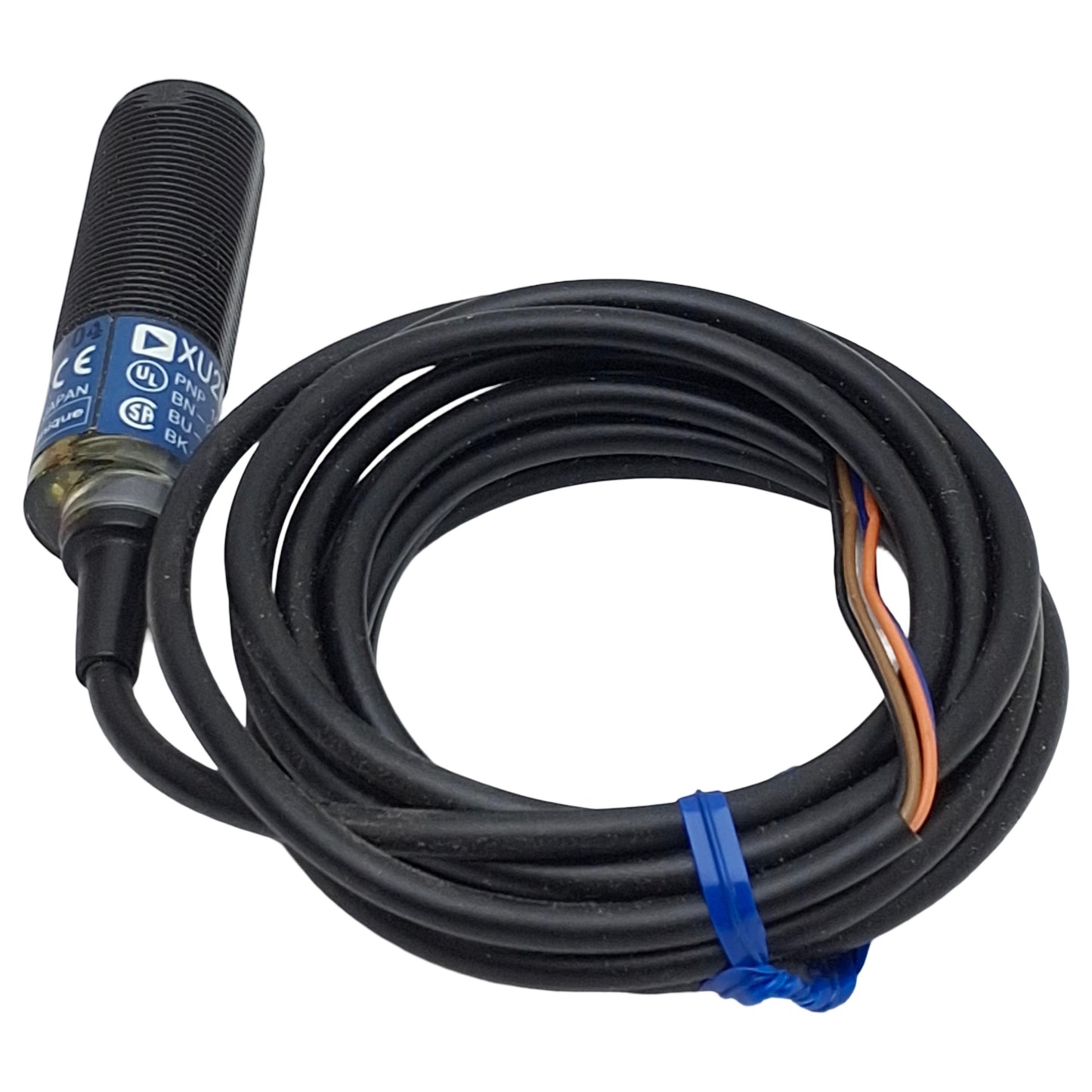 New Telemecanique XU2B18PP340R Photoelectric Sensor PNP, 15m Range, 12-24VDC, 4-Wire
