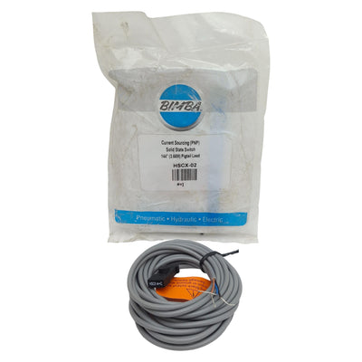 New Bimba HSCX-02 Solid-State Sourcing Switch, PNP, 30VDC 150mA, 3-Wire Lead, 3.6m