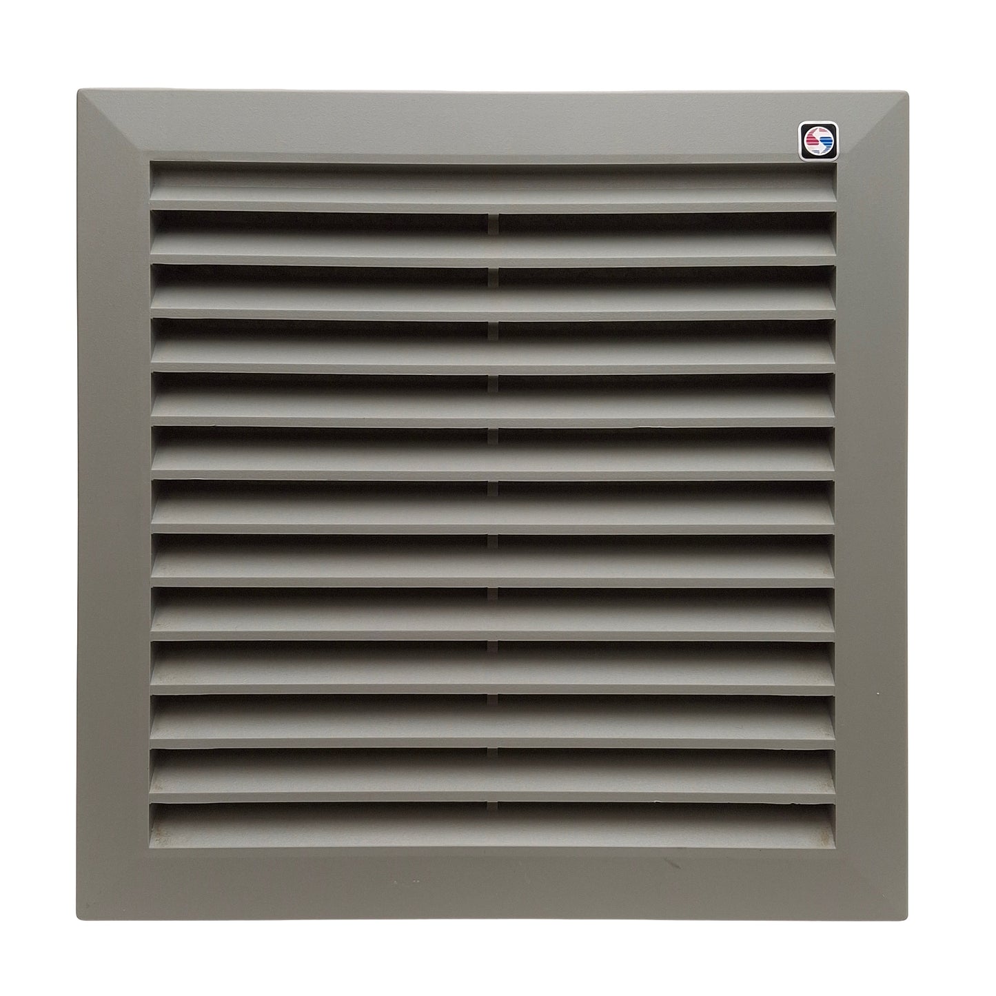 Used McLean SF-0916-002 Side-Mount Filter Fan, 75cfm, 20W, 115VAC 0.22A, 8in x 8in