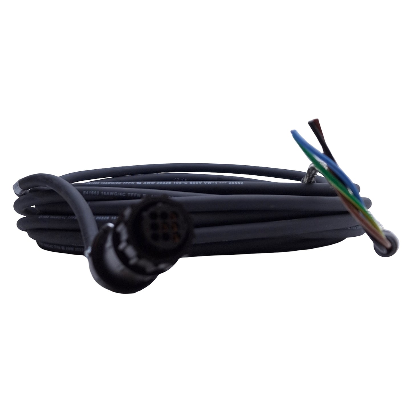 Used Allen Bradley 2090-CPWM6DF-16AA09 Kinetix Motor Power Cable, 9 Meters, 16AWG