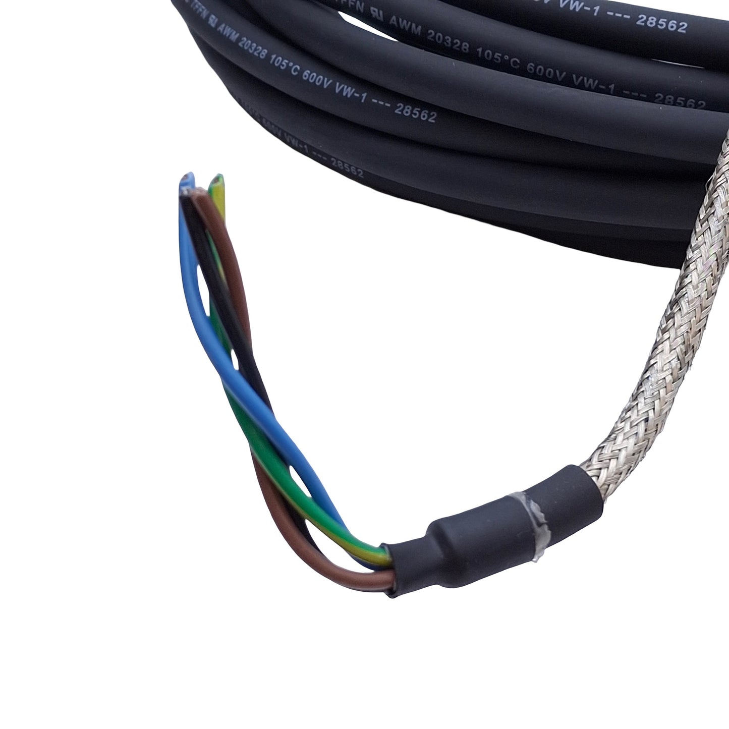 Used Allen Bradley 2090-CPWM6DF-16AA09 Kinetix Motor Power Cable, 9 Meters, 16AWG