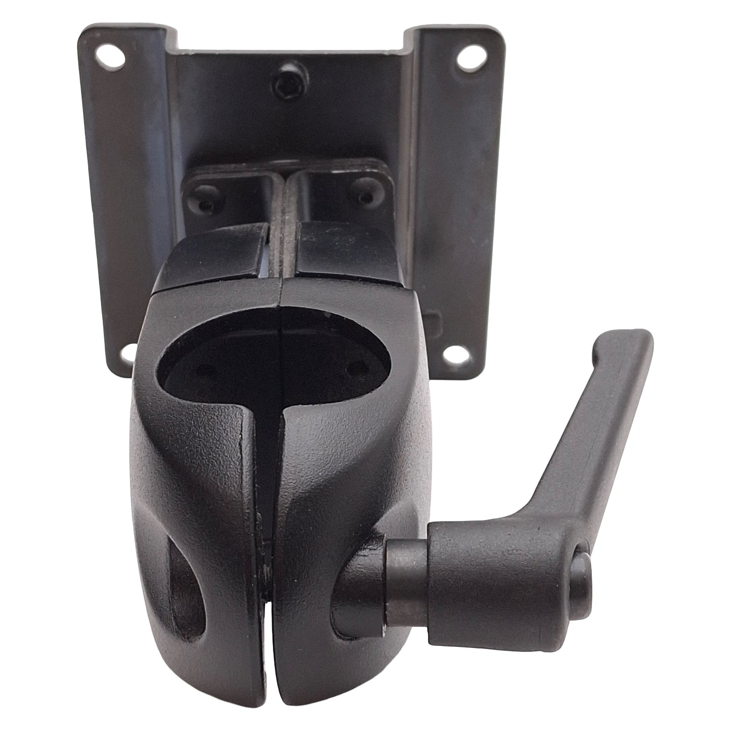 Used Ergotron 47-058-200 DS100 Clamping Single Pivot Monitor Mount, 25lbs, VESA 75mm