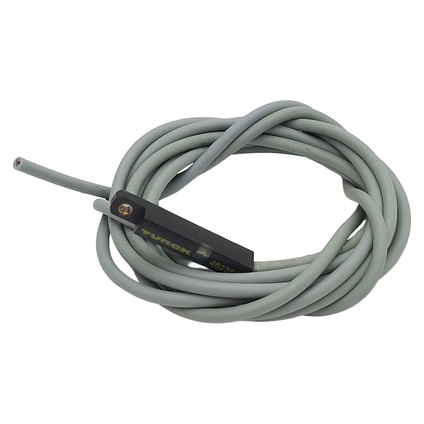 Used Turck 4623600 BIM-INT-AN6X Cylinder Position Sensor, NPN, 10-30VDC, 3-Wire Lead
