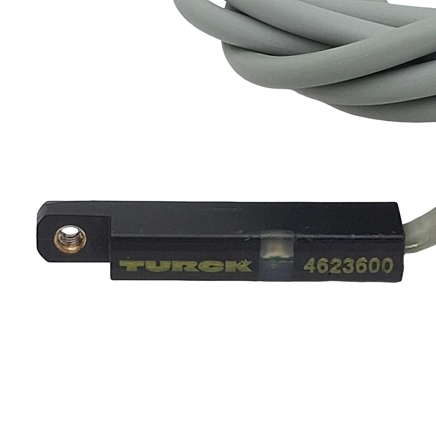 Used Turck 4623600 BIM-INT-AN6X Cylinder Position Sensor, NPN, 10-30VDC, 3-Wire Lead