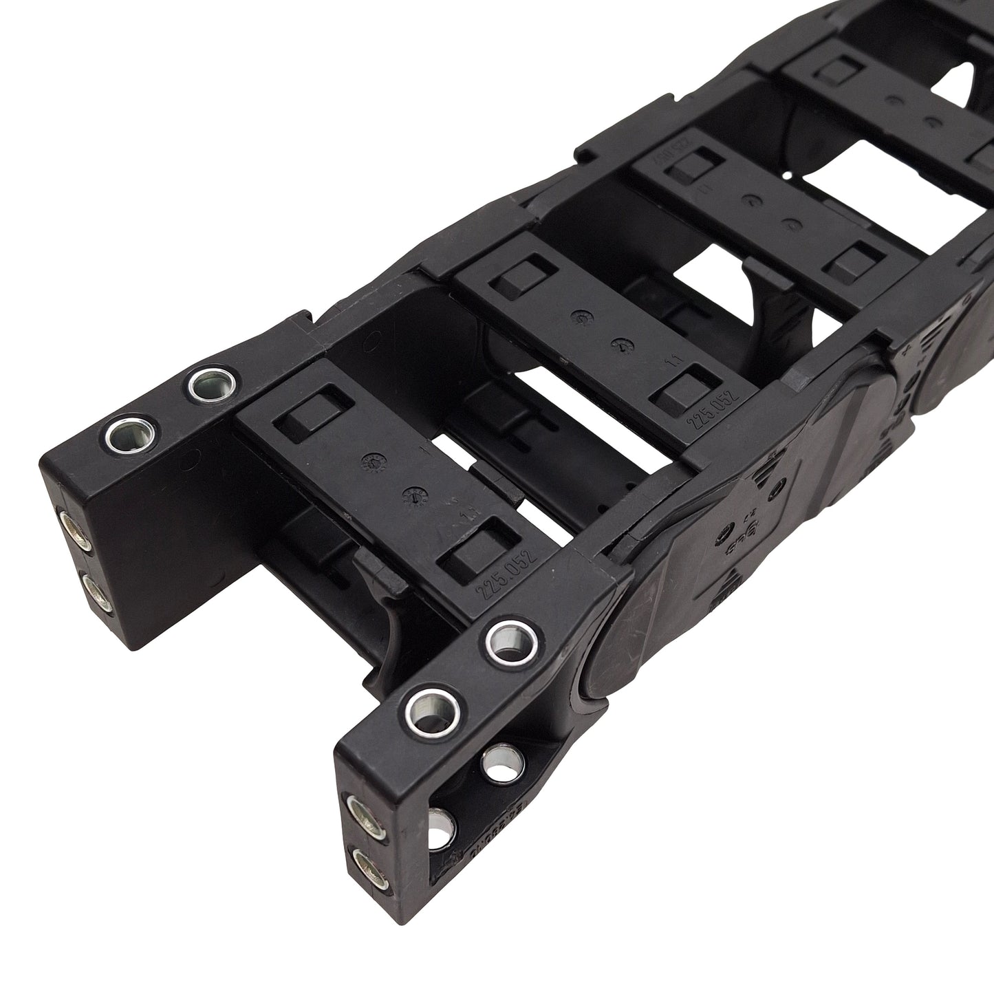 Used Igus E4.28.052.125.0 Energy Chain, 52x28mm Inner, ø125mm Bend, 26-Link + Ends