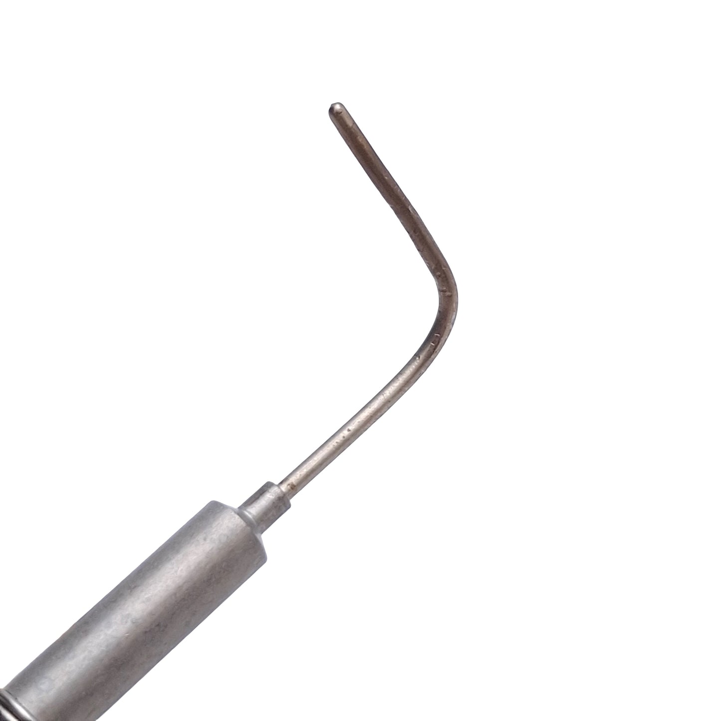 Used Thermocouple Type K, 90 Degree, ø0.065in x 0.8in Sheath, Ungrounded, 2ft Lead