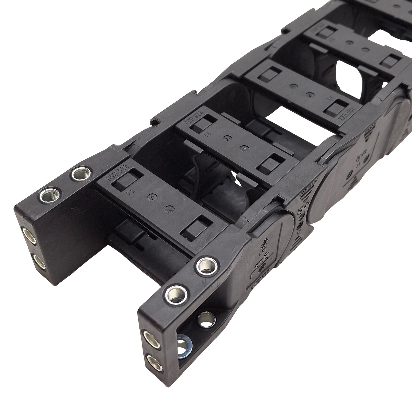 Used Igus E4.28.052.63.0 Energy Chain, 52x28mm Inner, ø63mm Bend, 22-Link + Ends