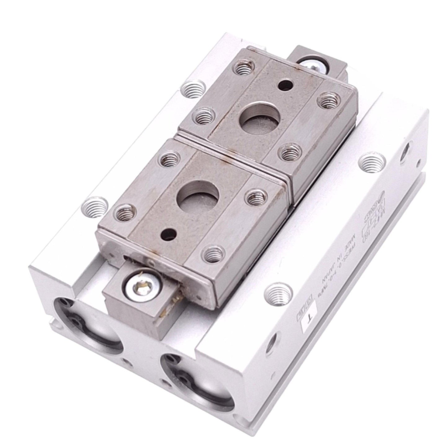 Used SMC MHF2-16D Low Profile Pneumatic Gripper, 16mm Bore, 16mm Stroke, M5, 0.7MPa