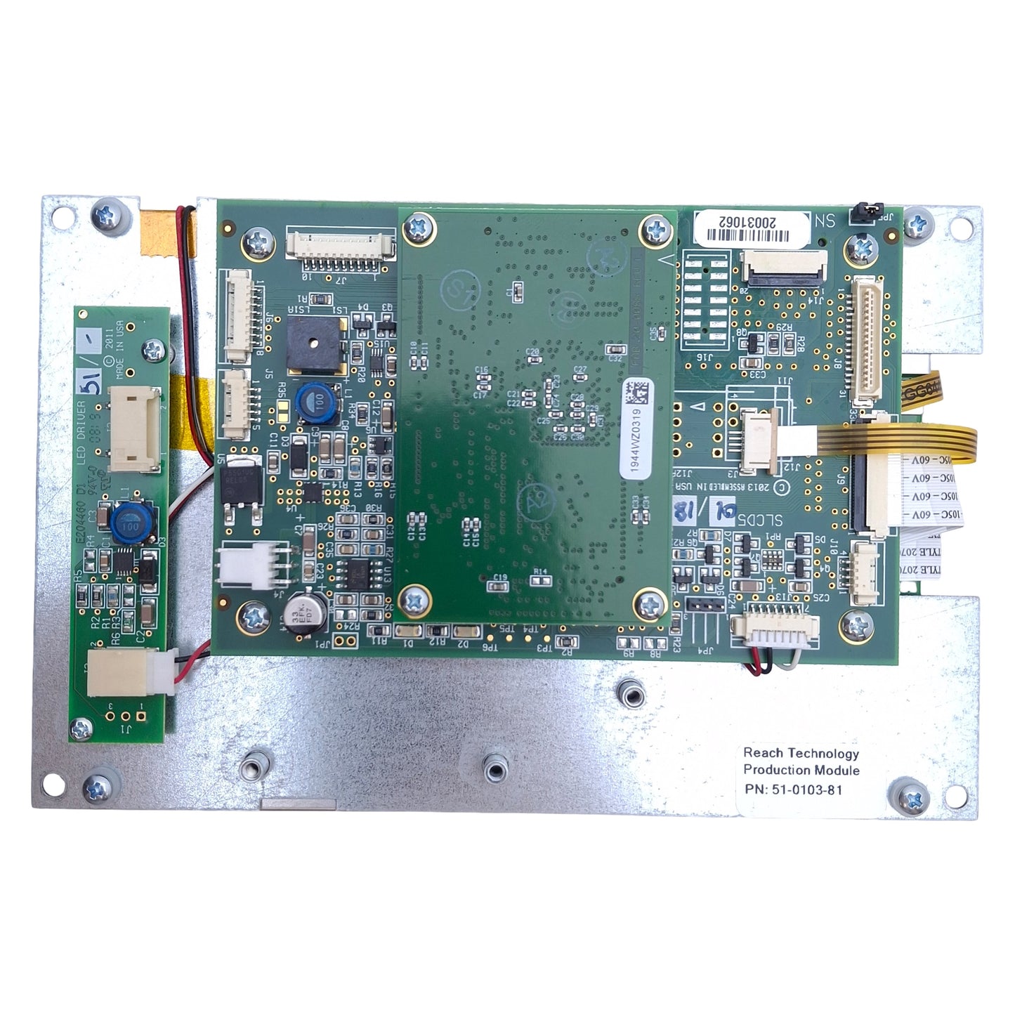 Used Reach Technologies 51-0103-81 Touchscreen Display Module 5.7" TFT, 640x480, 5VDC
