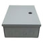 Used nVent AHE10X8X4 Hinge-Cover Gray Steel Enclosure 10in x 8in x 4in *Holes Cutout*