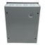 Used nVent AHE10X8X4 Hinge-Cover Gray Steel Enclosure 10in x 8in x 4in *Holes Cutout*