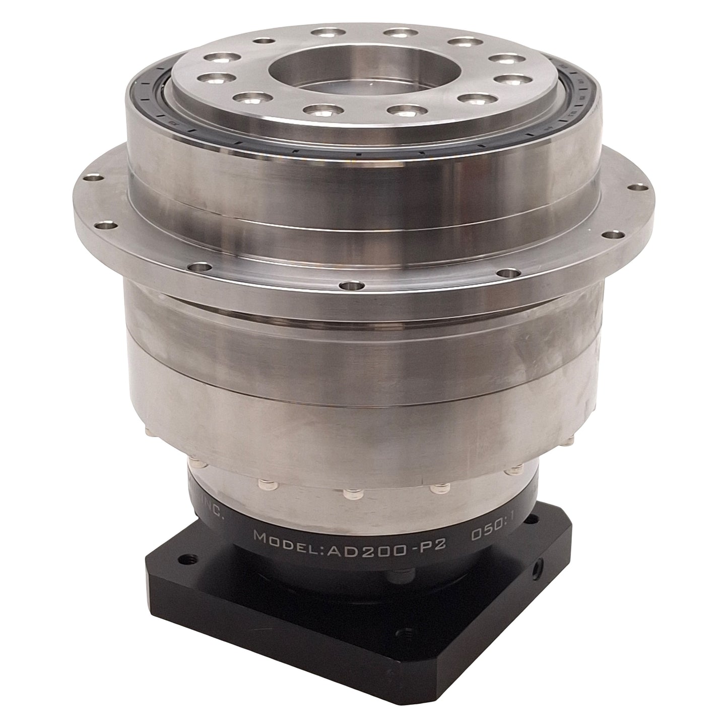 For parts or not working Apex Dynamics AD200-050-P2 Planetary Gearbox, 50:1 *Dented* *New/For Parts*