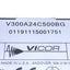Used Vicor V300A24C500BG Maxi DC-DC Converter Module 300VDC In, 24VDC Out, 500W