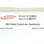 Used MicroImage CL8812 HD Video CrossLine Generator, 8-Lines, 12VDC 6W, HDMI, RS232
