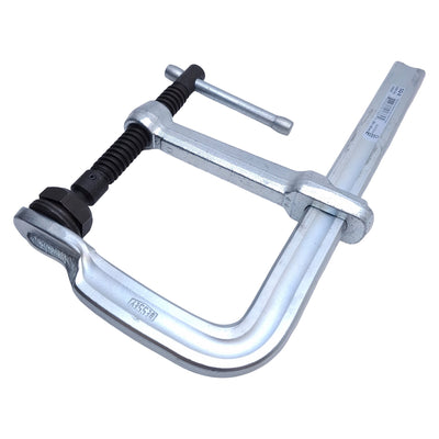 Used Bessey SQ-8 Steel Bar Clamp 2660lbs Force, 8" Capacity, 5-1/2" Throat Depth