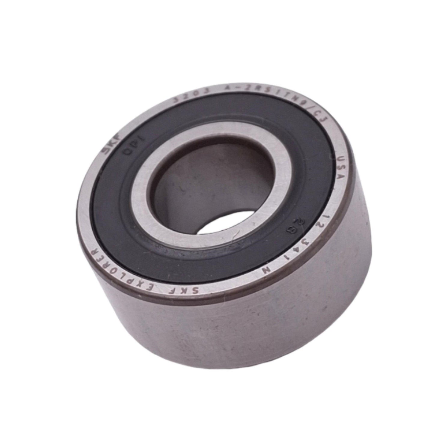 New SKF 3203 A-2RS1TN9/C3 Angular Contact Ball Bearing, 40mm OD, 17mm Bore, 12000rpm