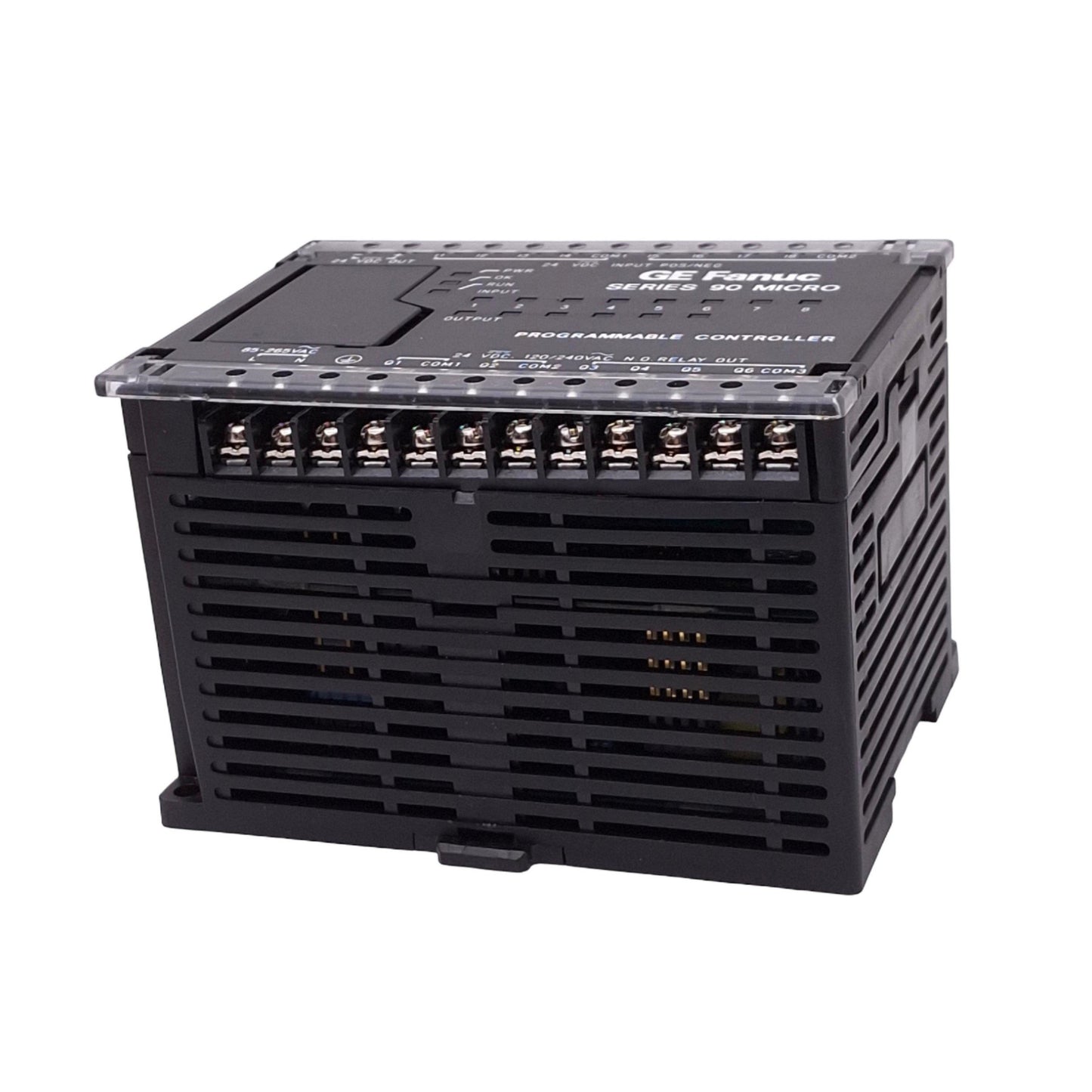 Used GE Fanuc IC693UDR001CP1 Series 90 Micro CPU PLC Module, 14-Point, 100-240VAC