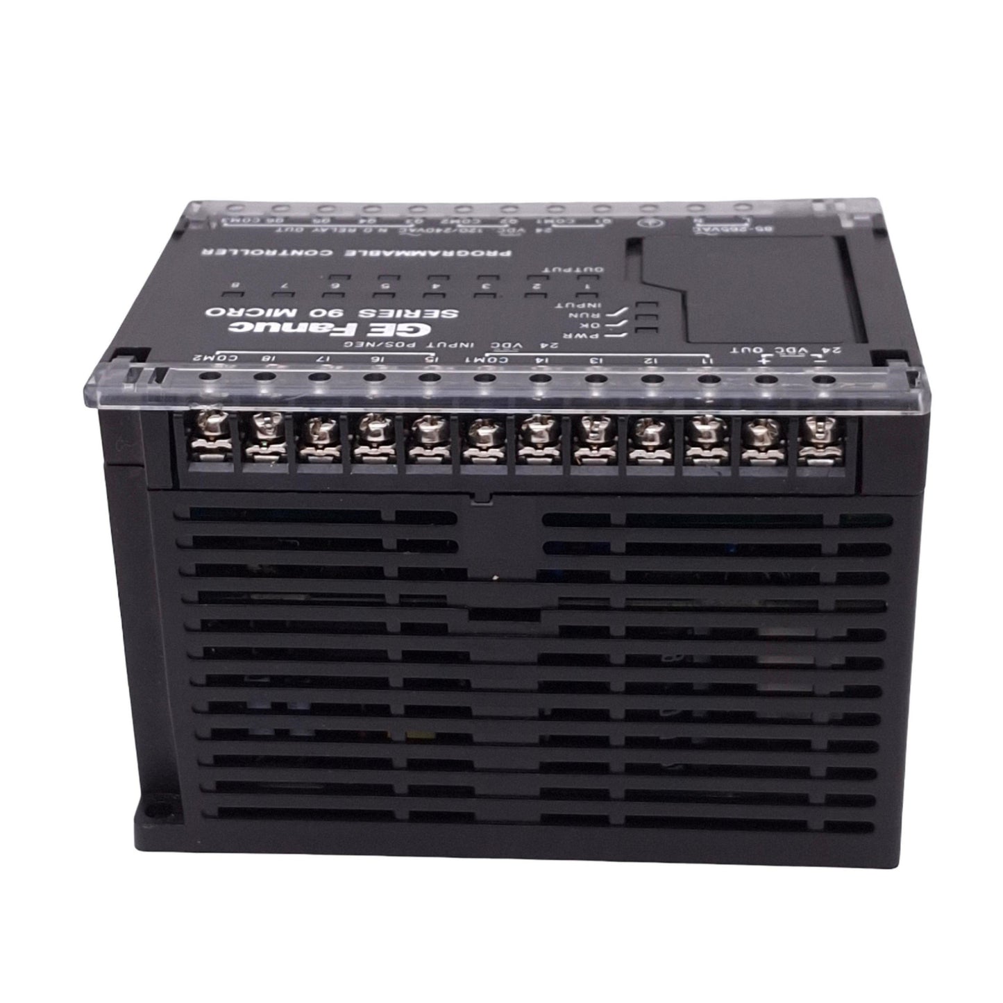 Used GE Fanuc IC693UDR001CP1 Series 90 Micro CPU PLC Module, 14-Point, 100-240VAC