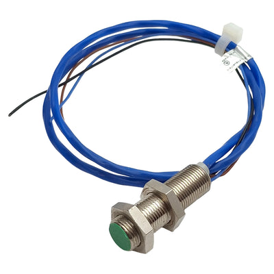 Used Baumer IFRM 12P1707 Inductive Sensor, PNP NO, 4mm Range, 6-30VDC, M12, 3-Wire