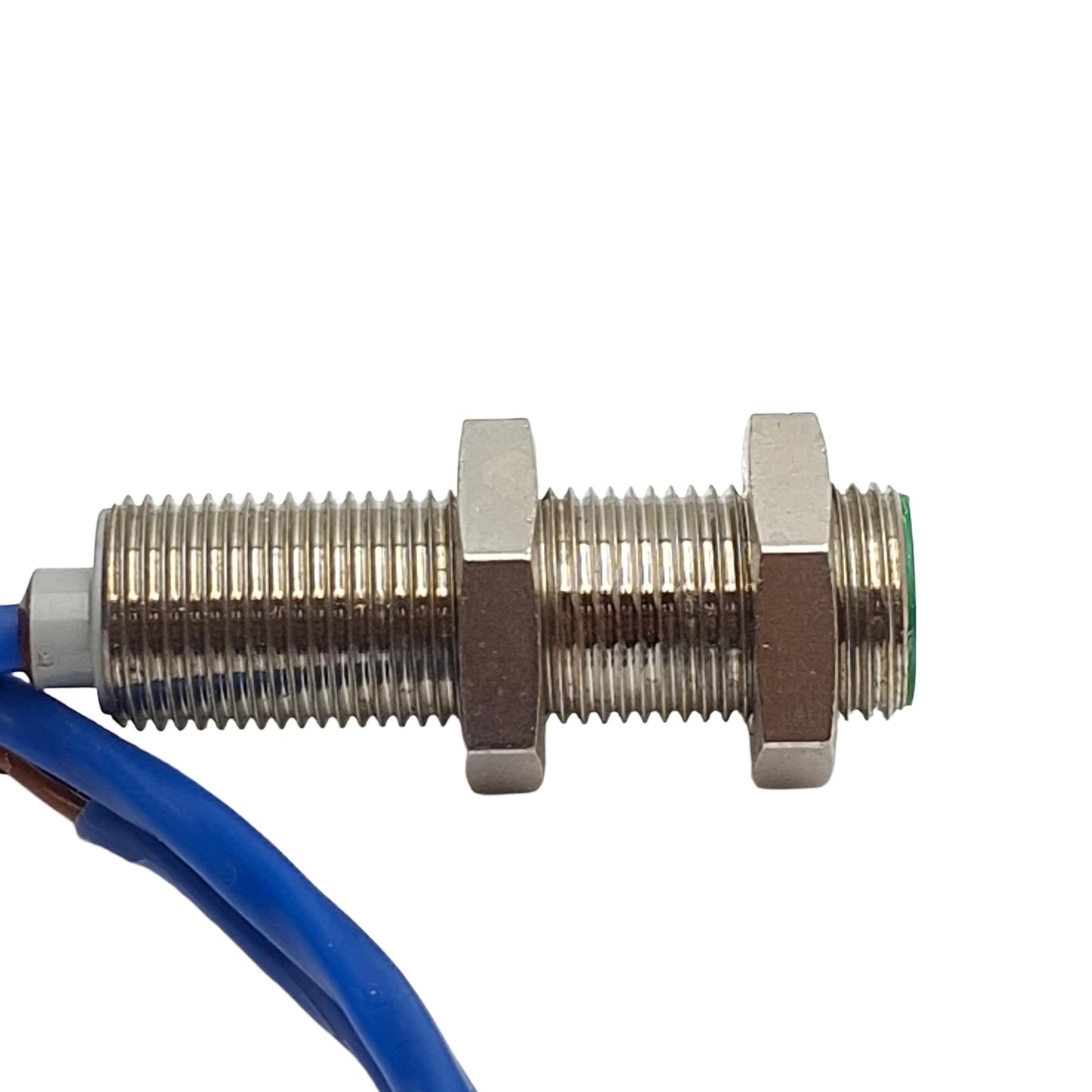 Used Baumer IFRM 12P1707 Inductive Sensor, PNP NO, 4mm Range, 6-30VDC, M12, 3-Wire