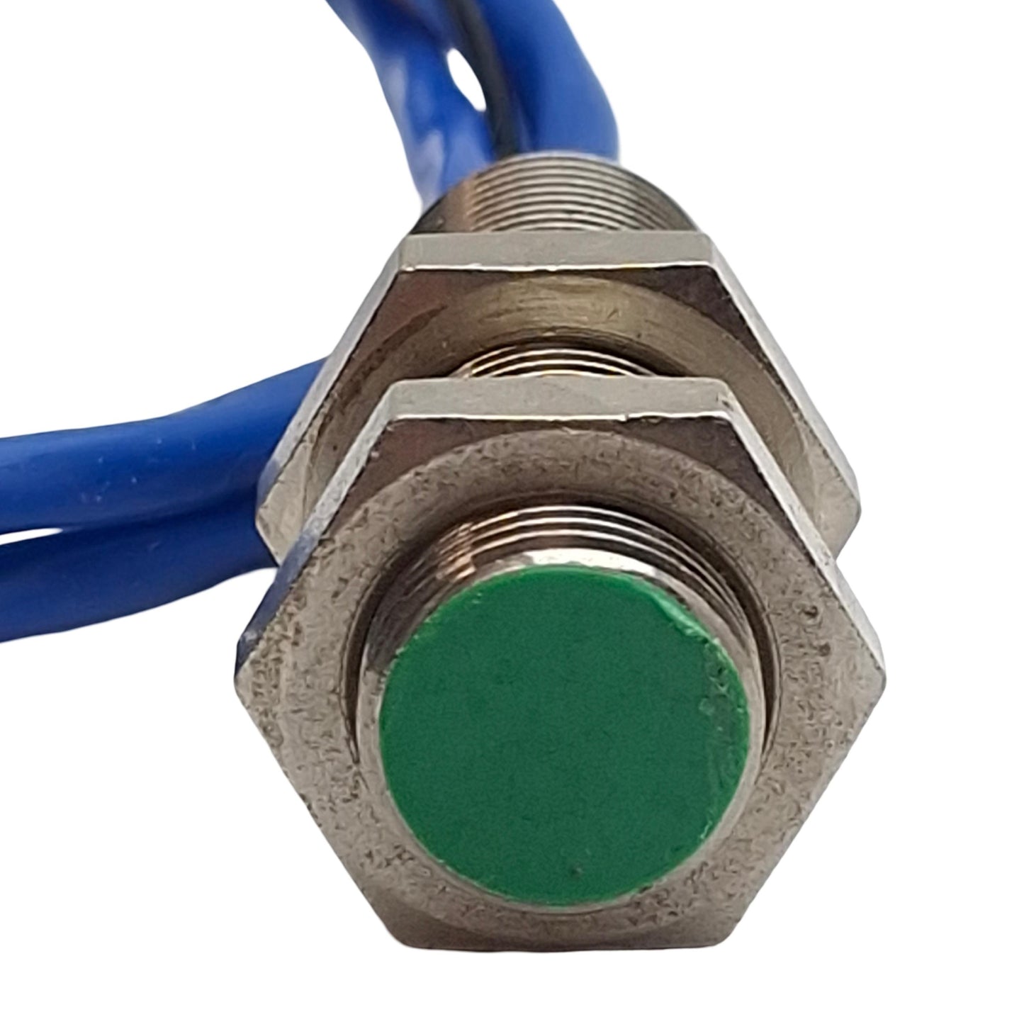 Used Baumer IFRM 12P1707 Inductive Sensor, PNP NO, 4mm Range, 6-30VDC, M12, 3-Wire