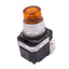 Used Allen Bradley 800T-PB26A Amber Illuminated Pushbutton, 1NO 1NC, 240VAC Lamp