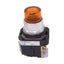Used Allen Bradley 800T-PB26A Amber Illuminated Pushbutton, 1NO 1NC, 240VAC Lamp