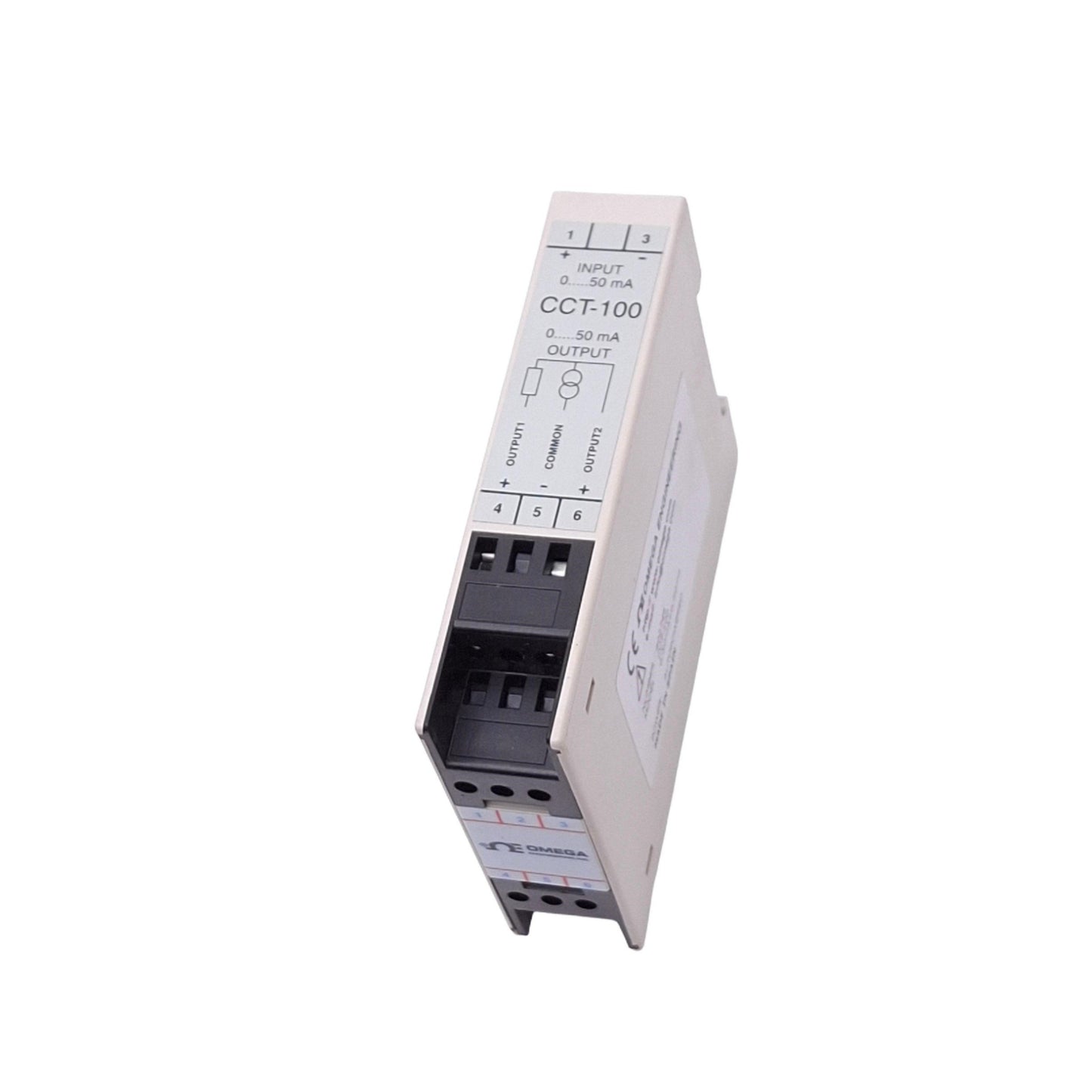 Used Omega CCT-100 Galvanic Isolation Module, 0-50mA In, 0-50mA Out, 2kV Isolation