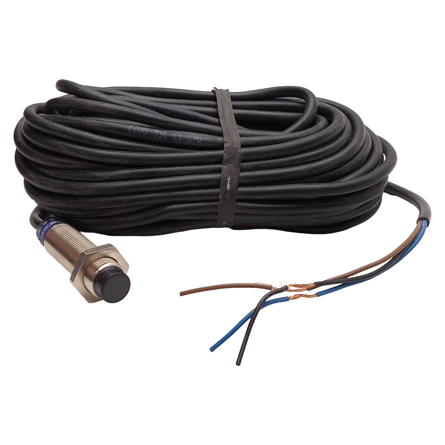New – Open box Telemecanique XS2M12PA370L2 Proximity Sensor, PNP-NO, 12-48VDC, M12 Barrel