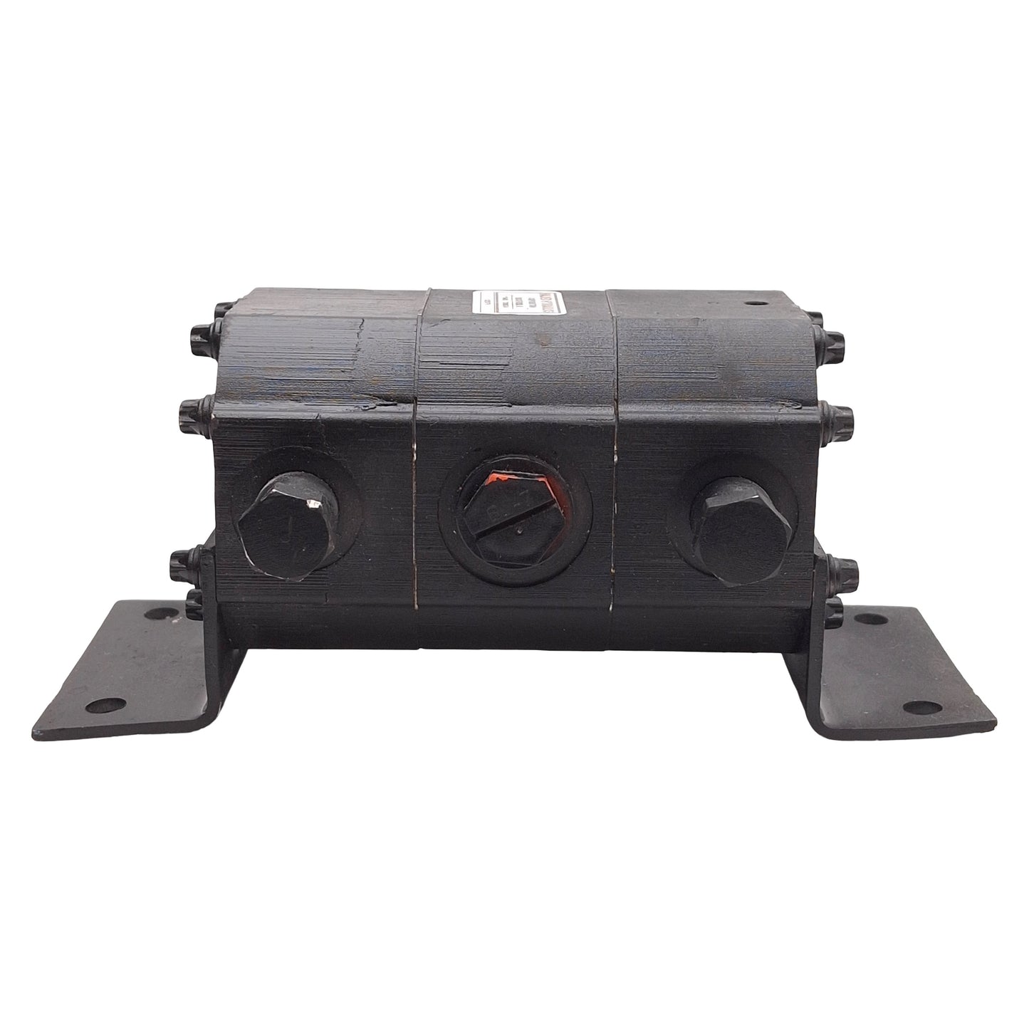 Used Haldex Hydraulics 1300634 Flow Divider, 2-Section, 0.129in³/Section, 3/4-16 SAE
