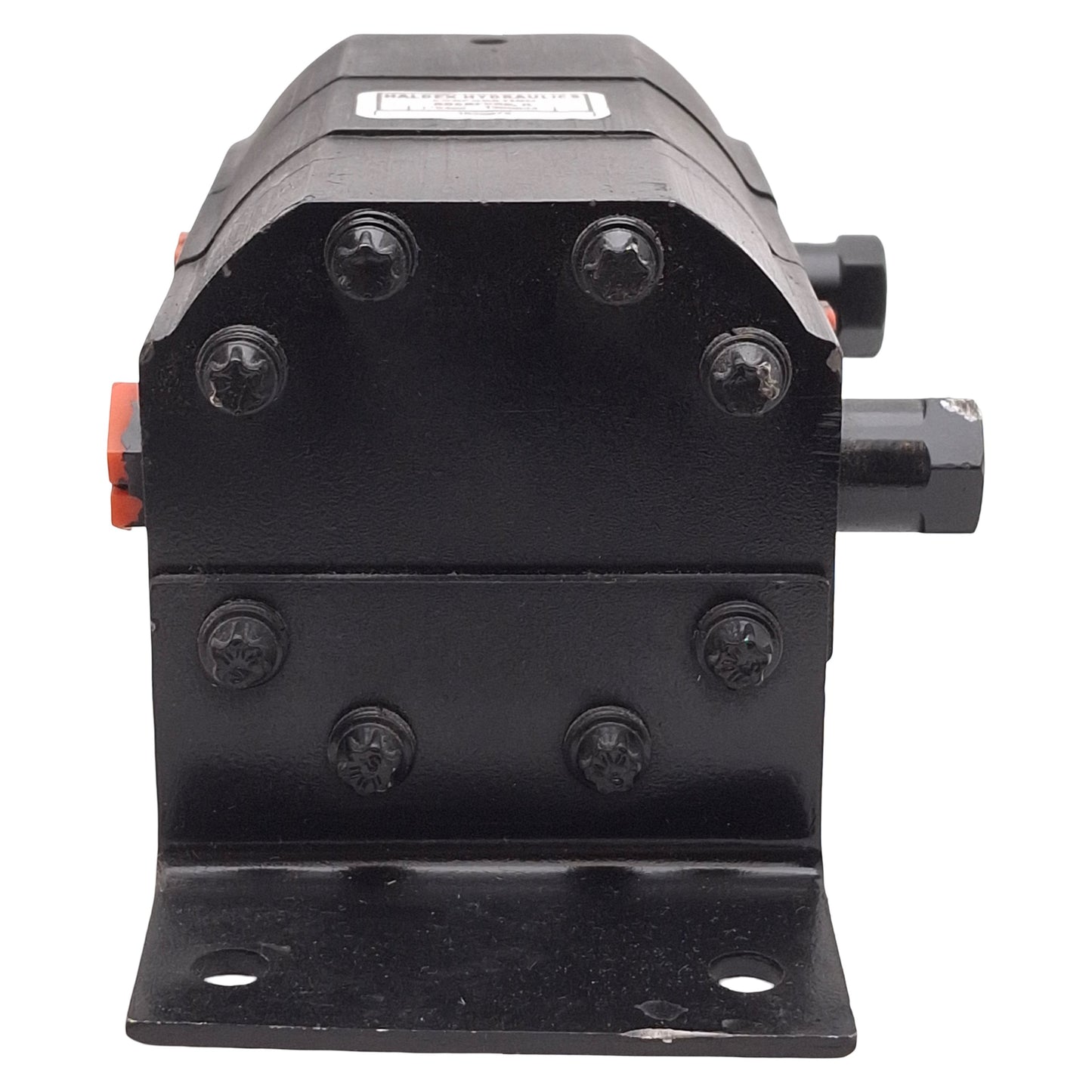 Used Haldex Hydraulics 1300634 Flow Divider, 2-Section, 0.129in³/Section, 3/4-16 SAE