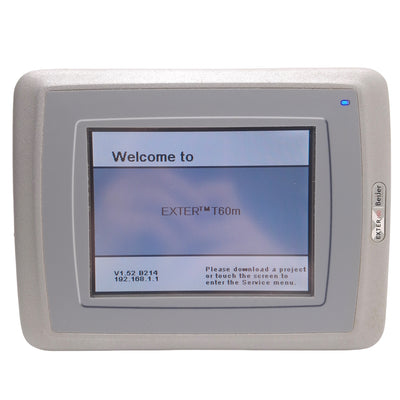 Used Beijer T60m Exter Touchscreen HMI, 5.7in TFT-LCD, 320x240, RS232C/422/485, 24VDC